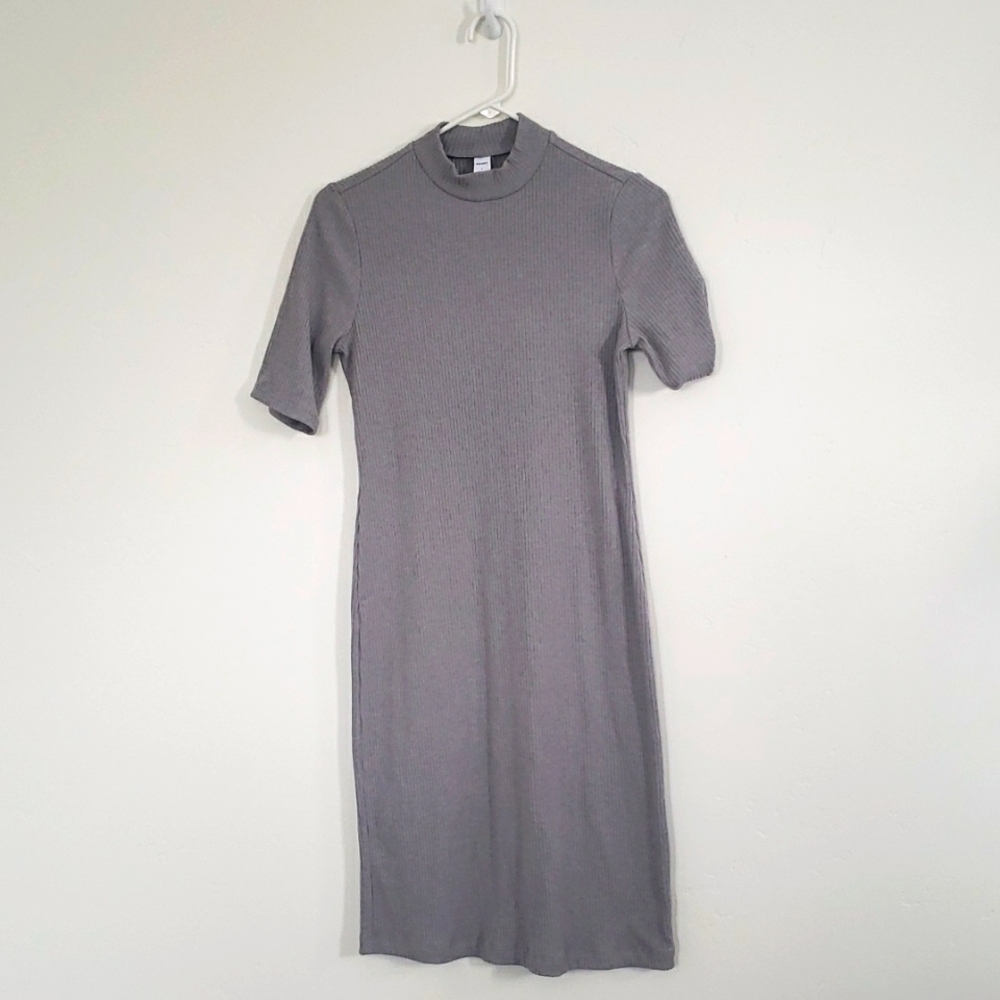 Old Navy Ribbed Mock Neck Dress